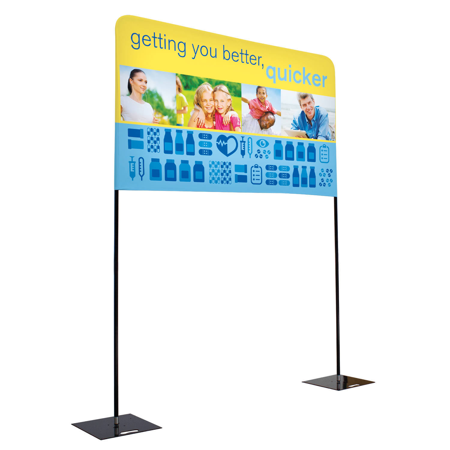 6' Over-the-Top Display Graphic Cover (Short Back Wall) 3