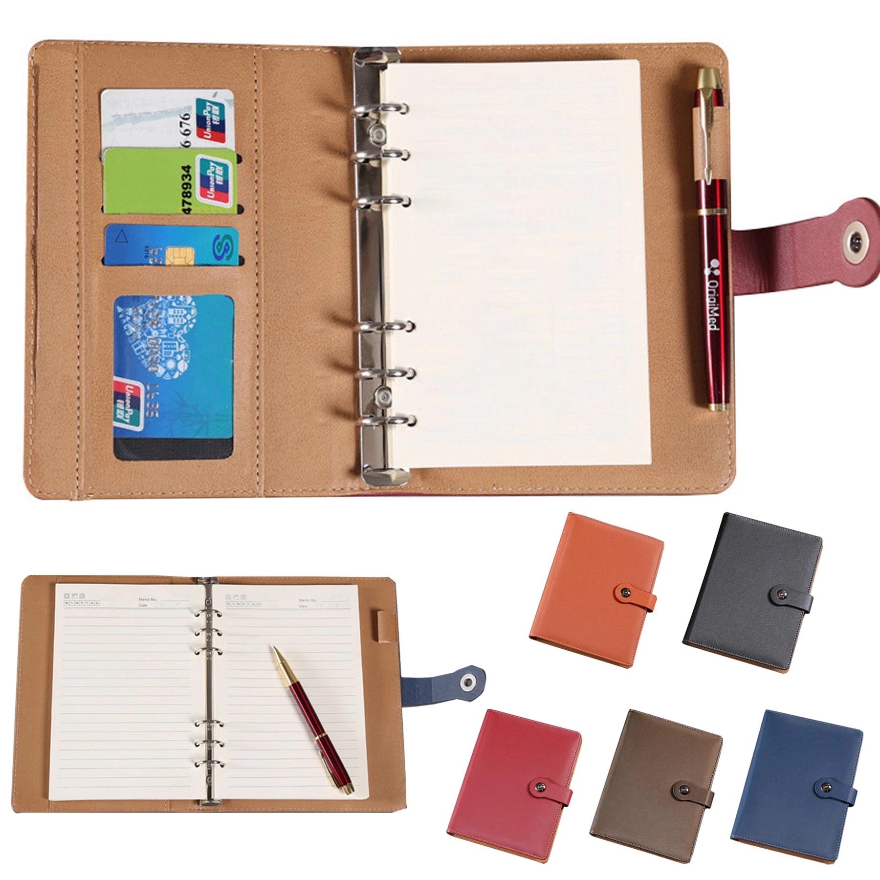 Journal Notebook With Wallet 2