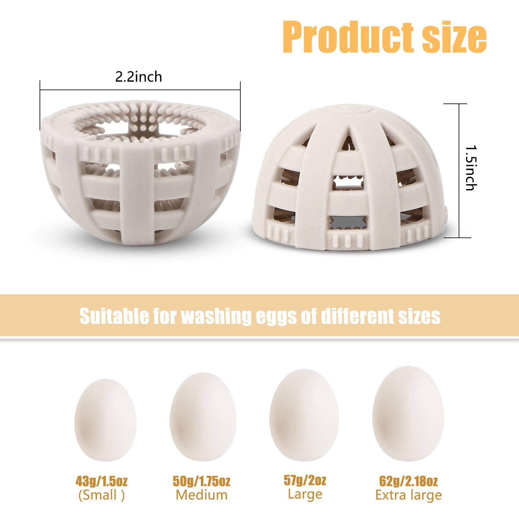 Silicone Egg Cleaning Brush 5