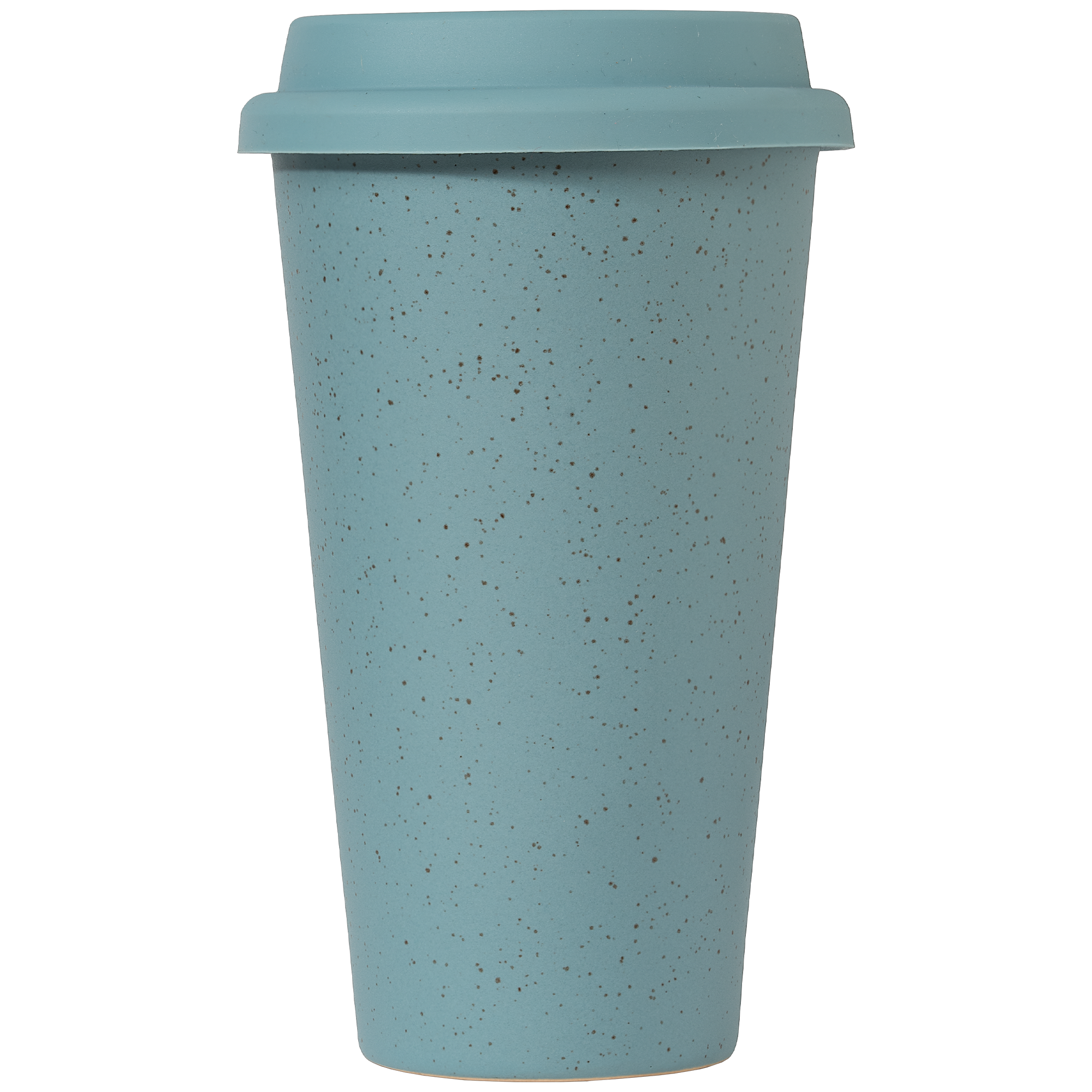 Equator - 9 oz. Double Wall Ceramic Tumbler with Silicone Lid 15