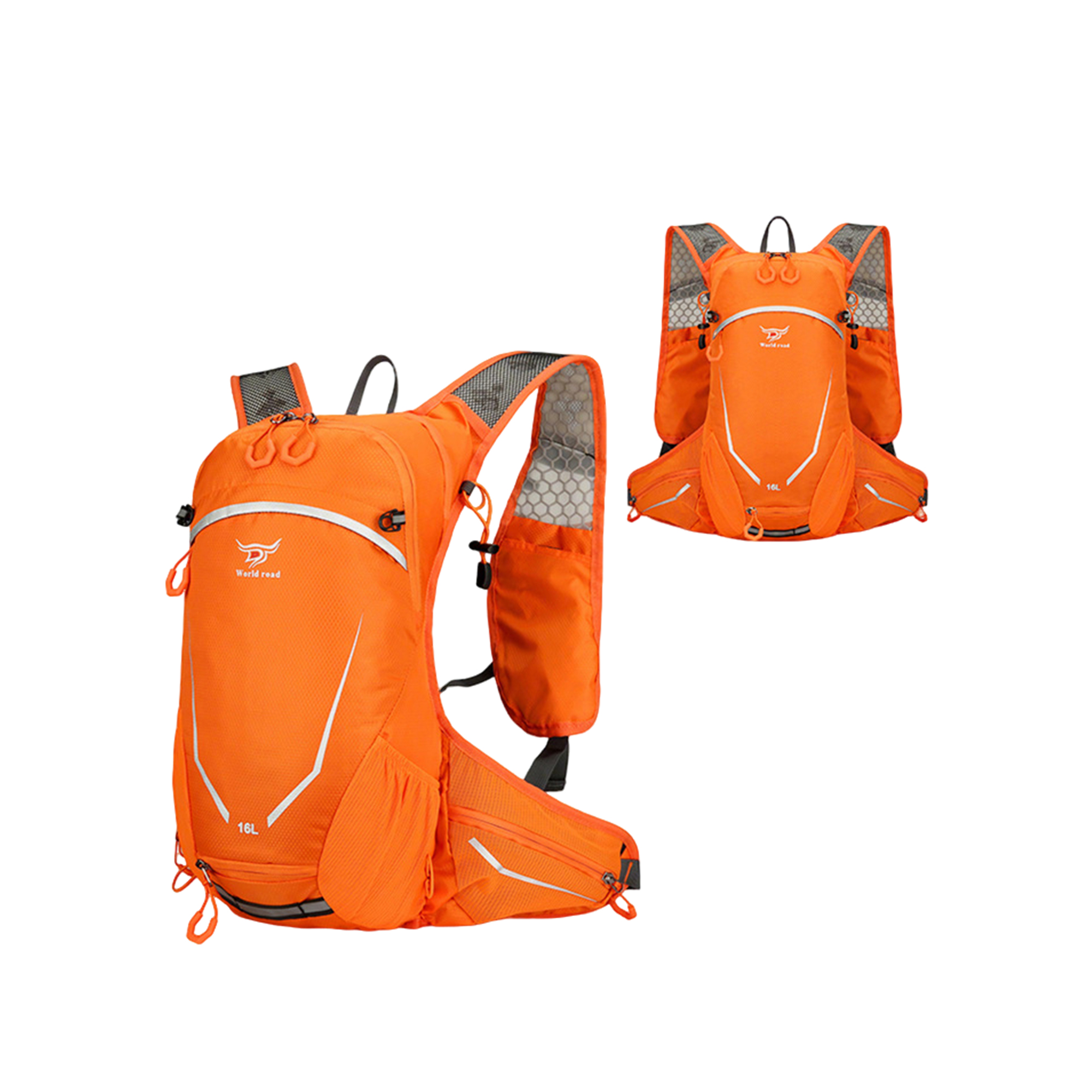 Lightweight Hydration Running Pack With Reflective Trim 4