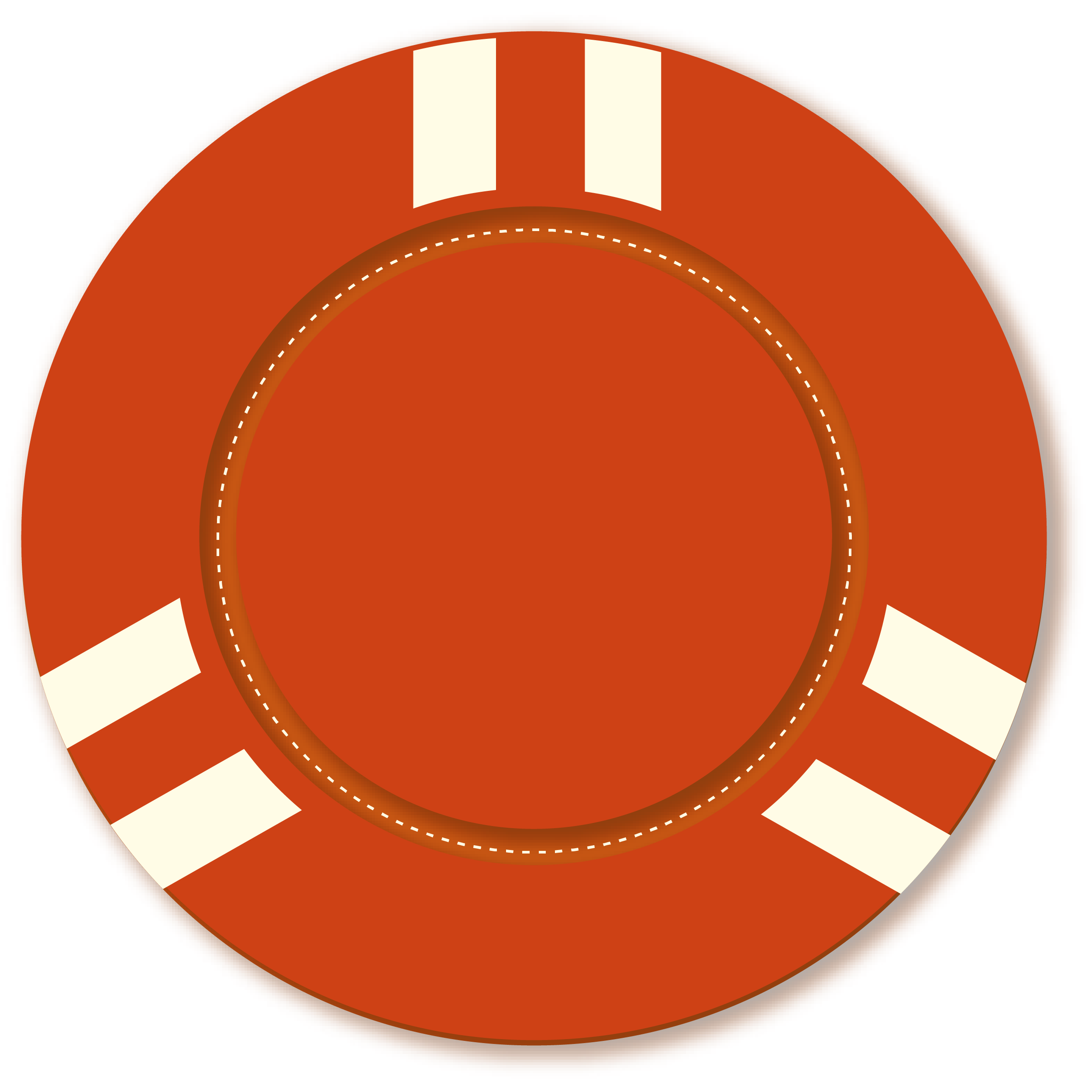 6 Stripe 9g Poker Chips 9