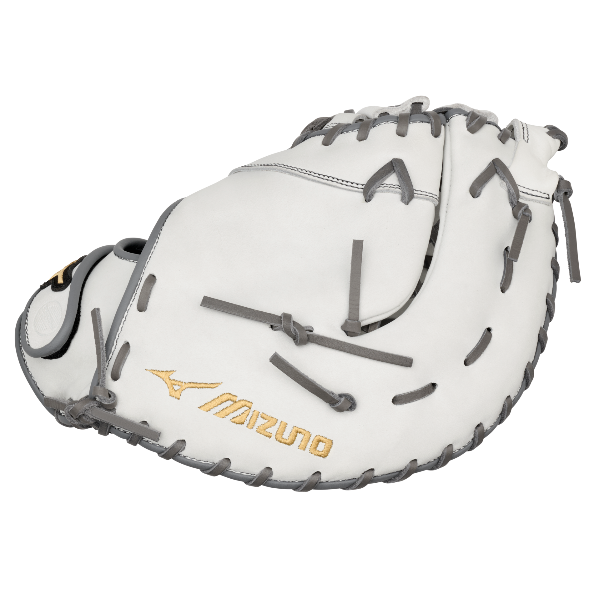 MVP Prime Fastpitch Softball First Base Mitt 13", BioSoft Leather, Center Pocket Design 1