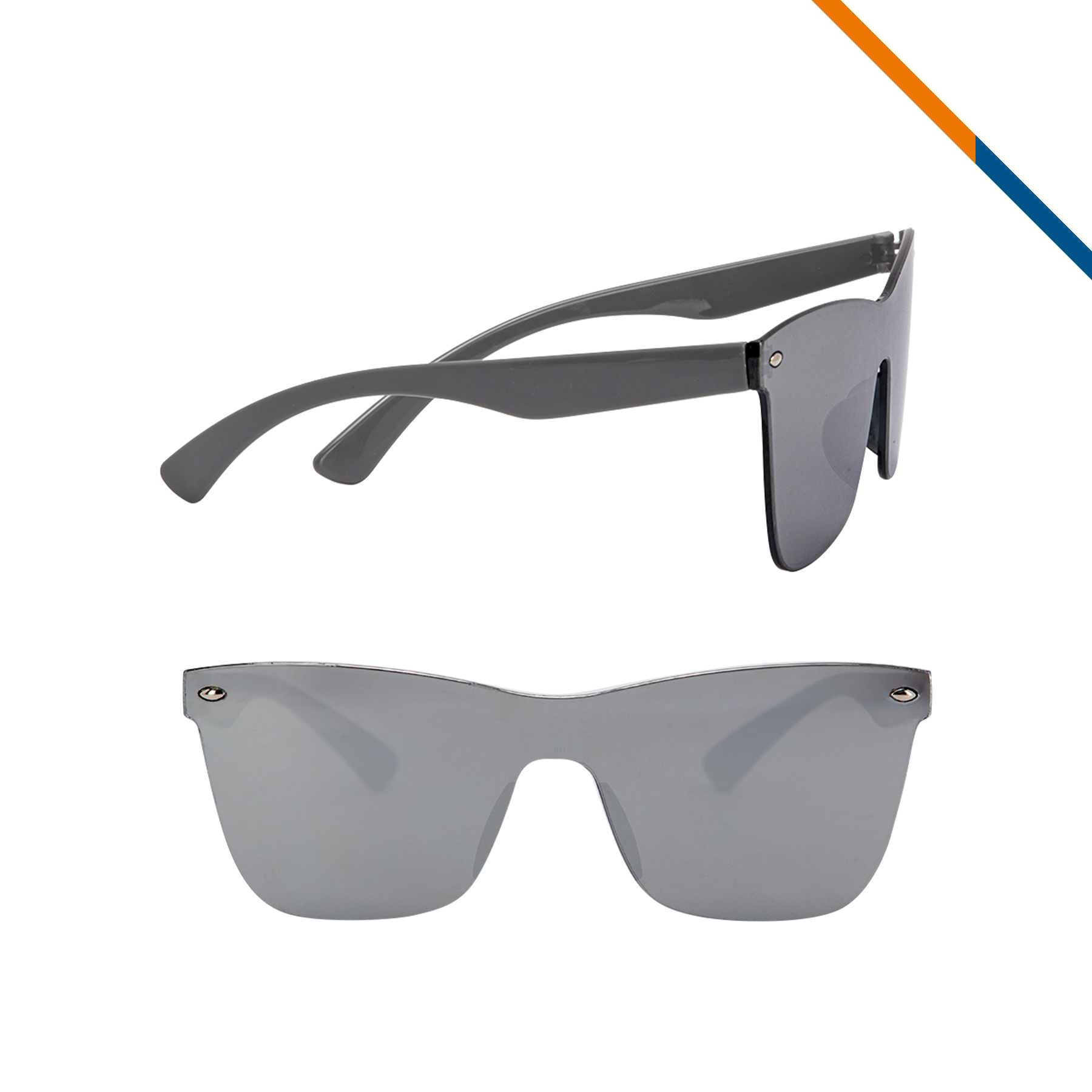 Soleil Mirror Coated Sunglasses 1