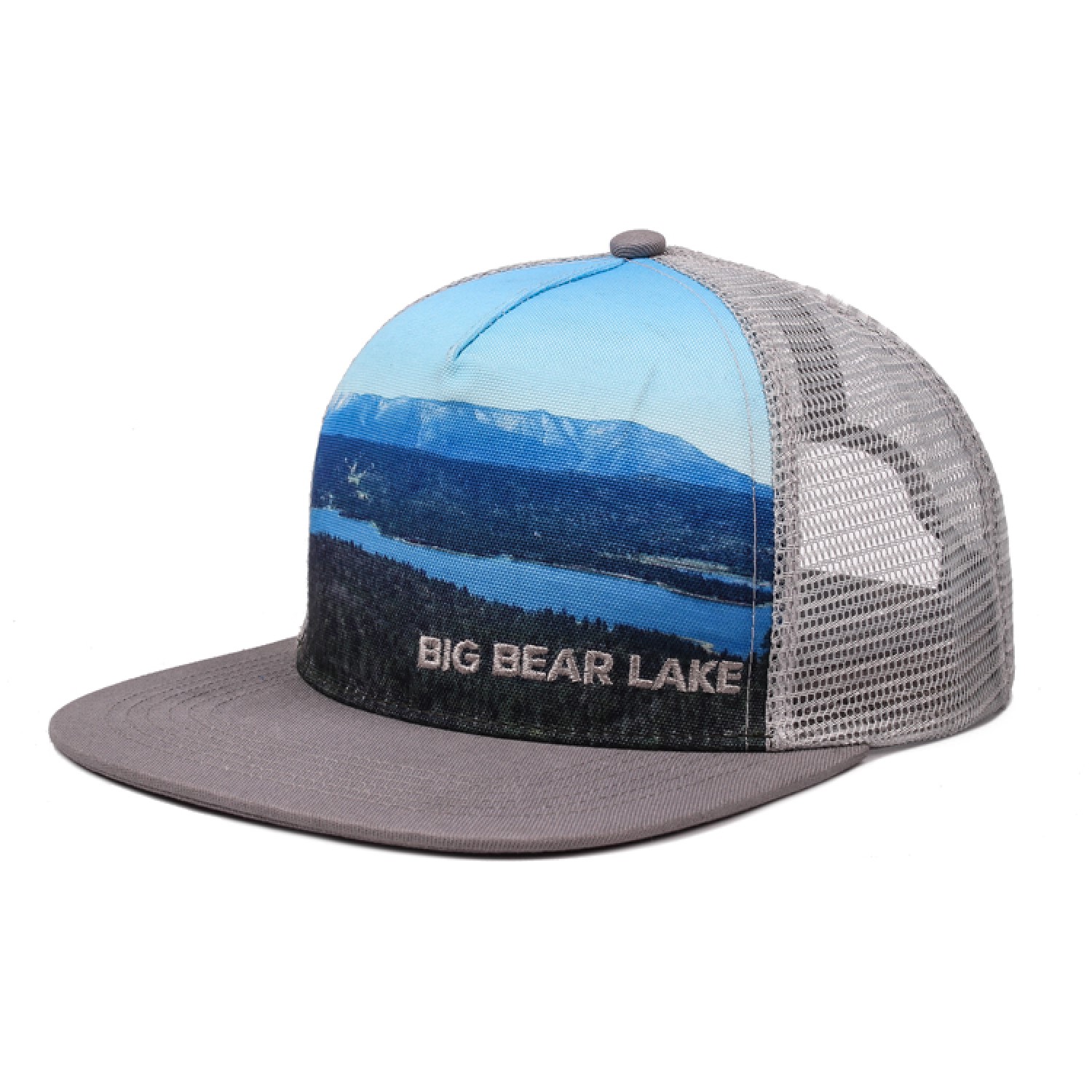 Sublimated 5 Panel Mesh Back Cap - High, Medium, Or Low Crown 4