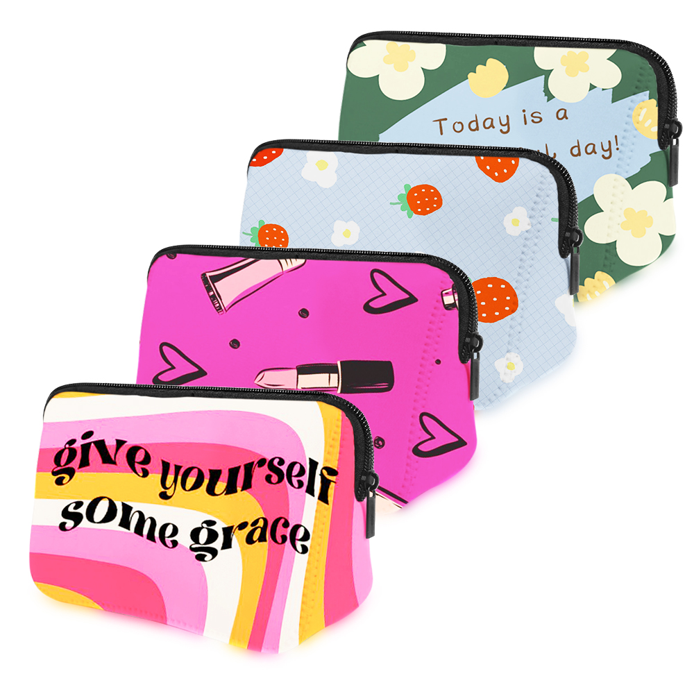 Custom Neoprene Makeup Bag 2