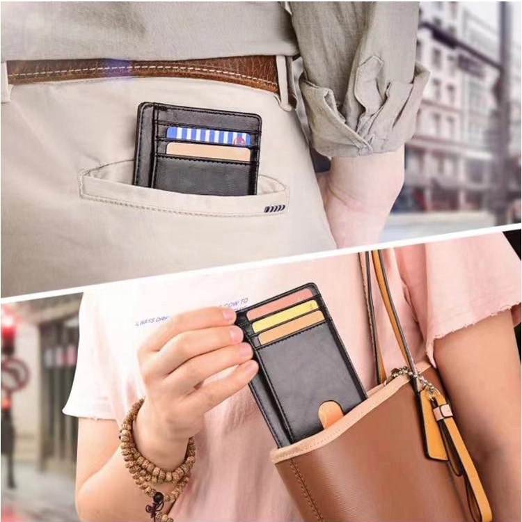 Rfid Blocking Slim Front Wallet 3