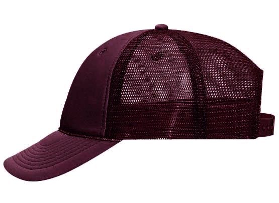 OTTO CAP 6 Panel Low Profile Mesh Back Trucker Hat 56