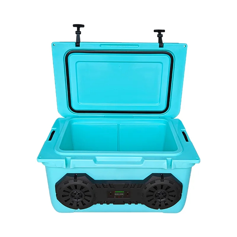 37 Quart Hard Cooler Box with Built-In Bluetooth Speakers 6