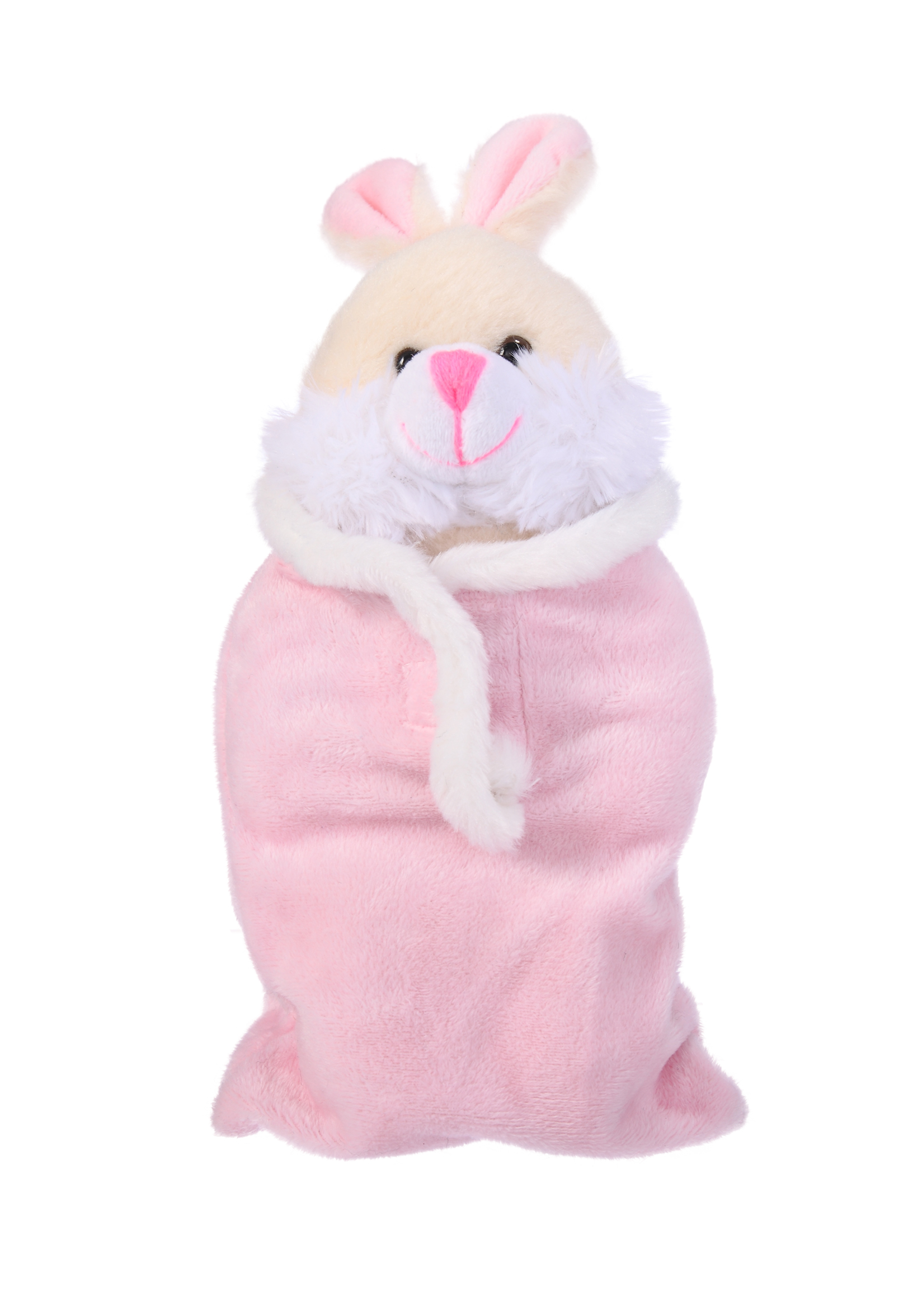 Soft Plush Bunny in Baby Sleeping Bag 2