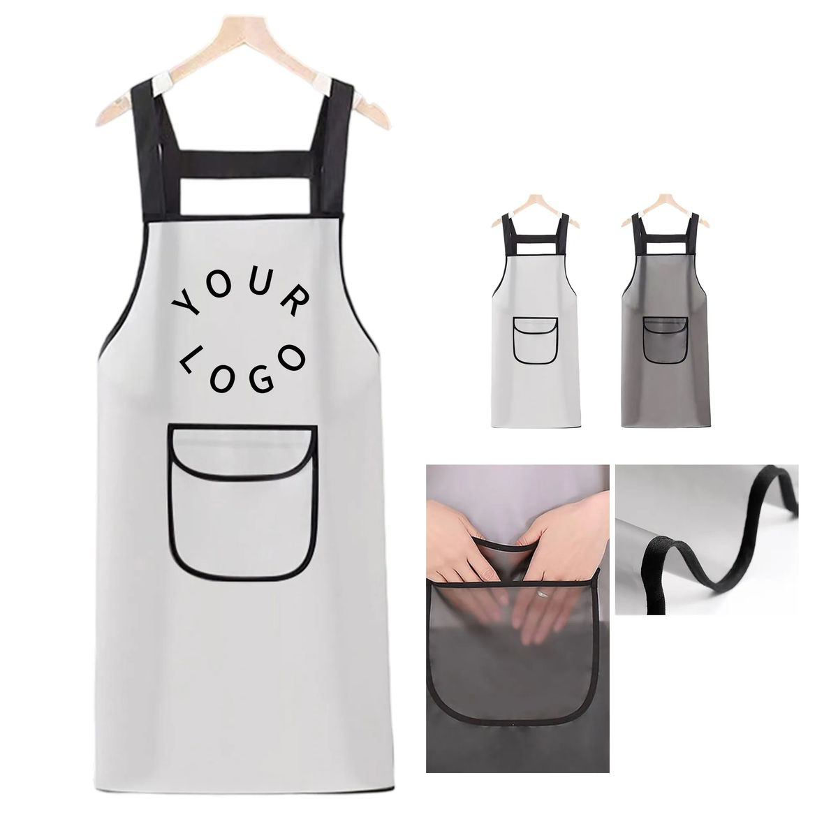 Adjustable TPU Apron for Kitchen or Salon 3