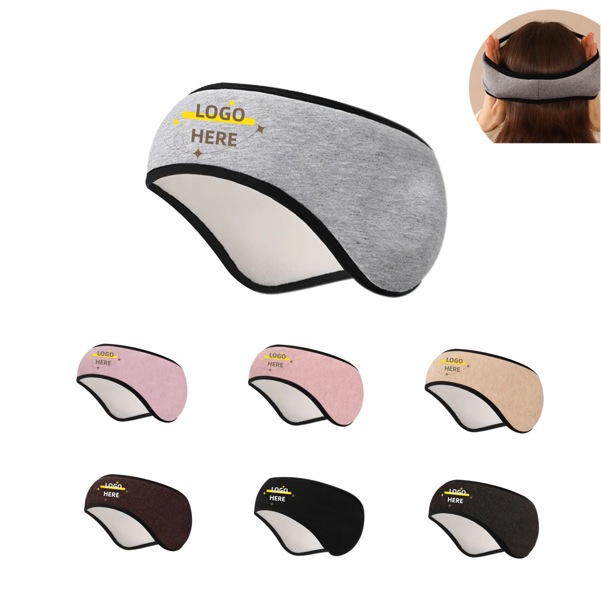 Ear Warmer Headband Outdoor Sleep Eye Muff