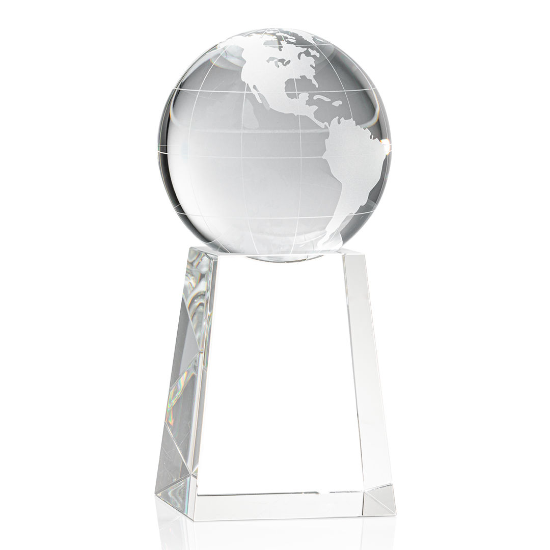 Globe on Tall Base VividPrint™ Award 12