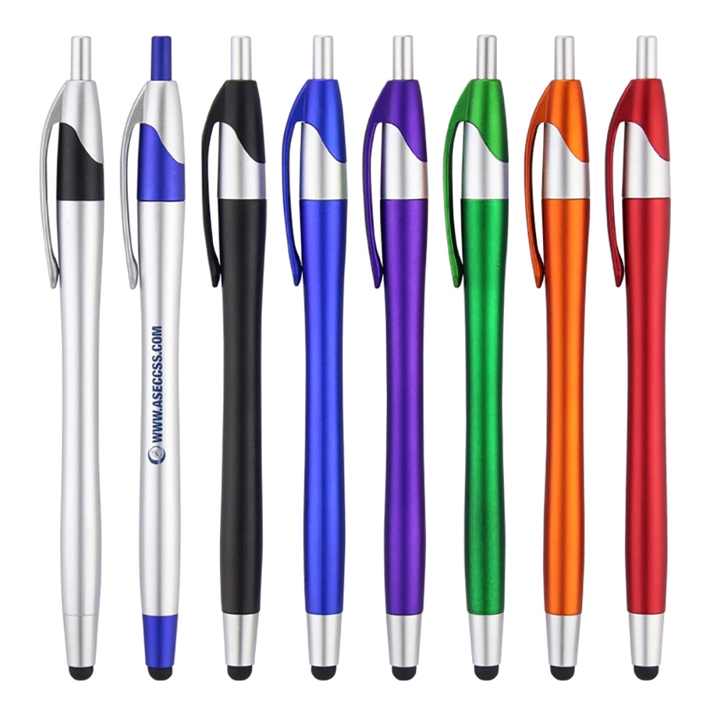 The Classic Comfort Stylus Pen - Customized Logo 1