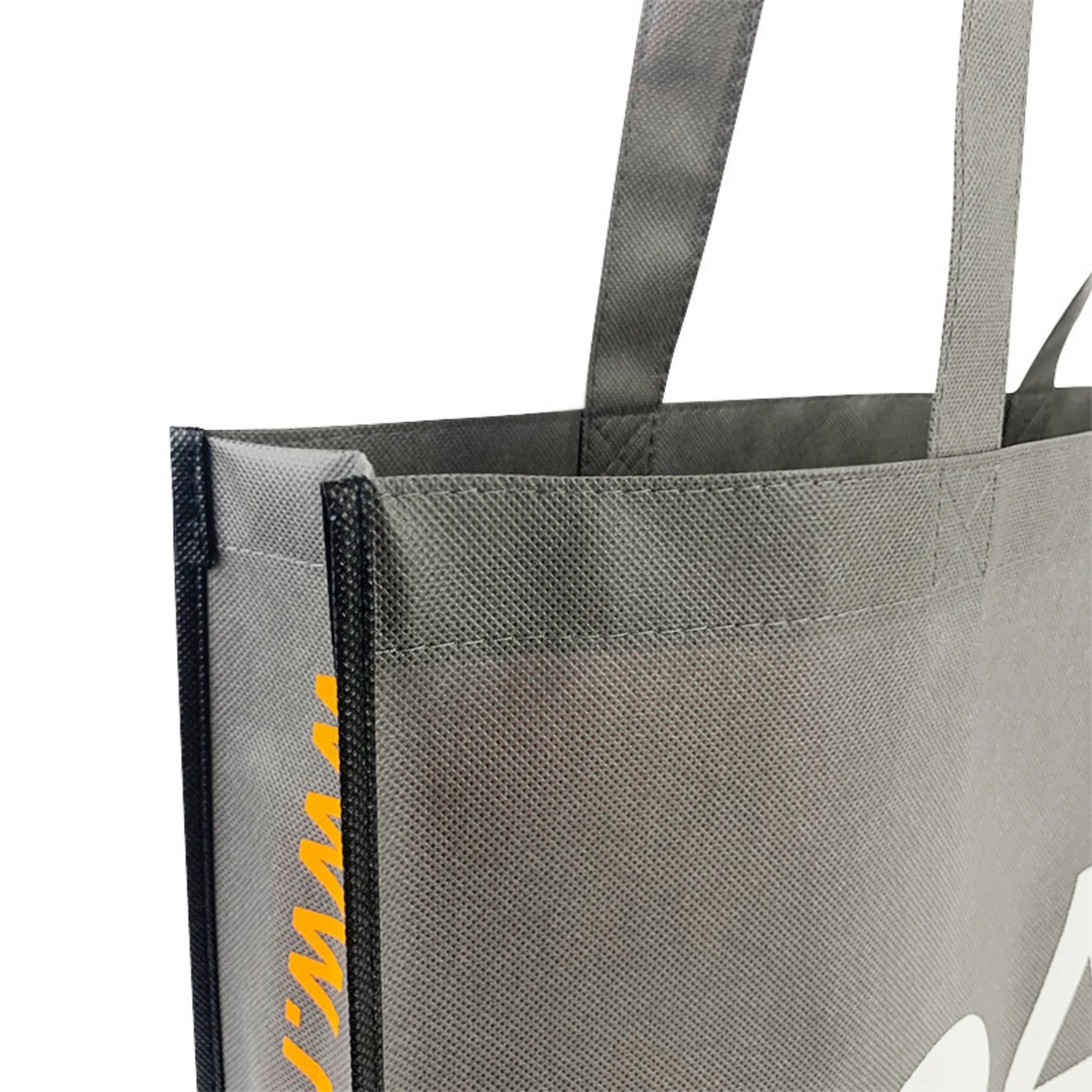 MOQ 20 PCS Promotional Shopper Grocery Non Woven Tote Bag 5