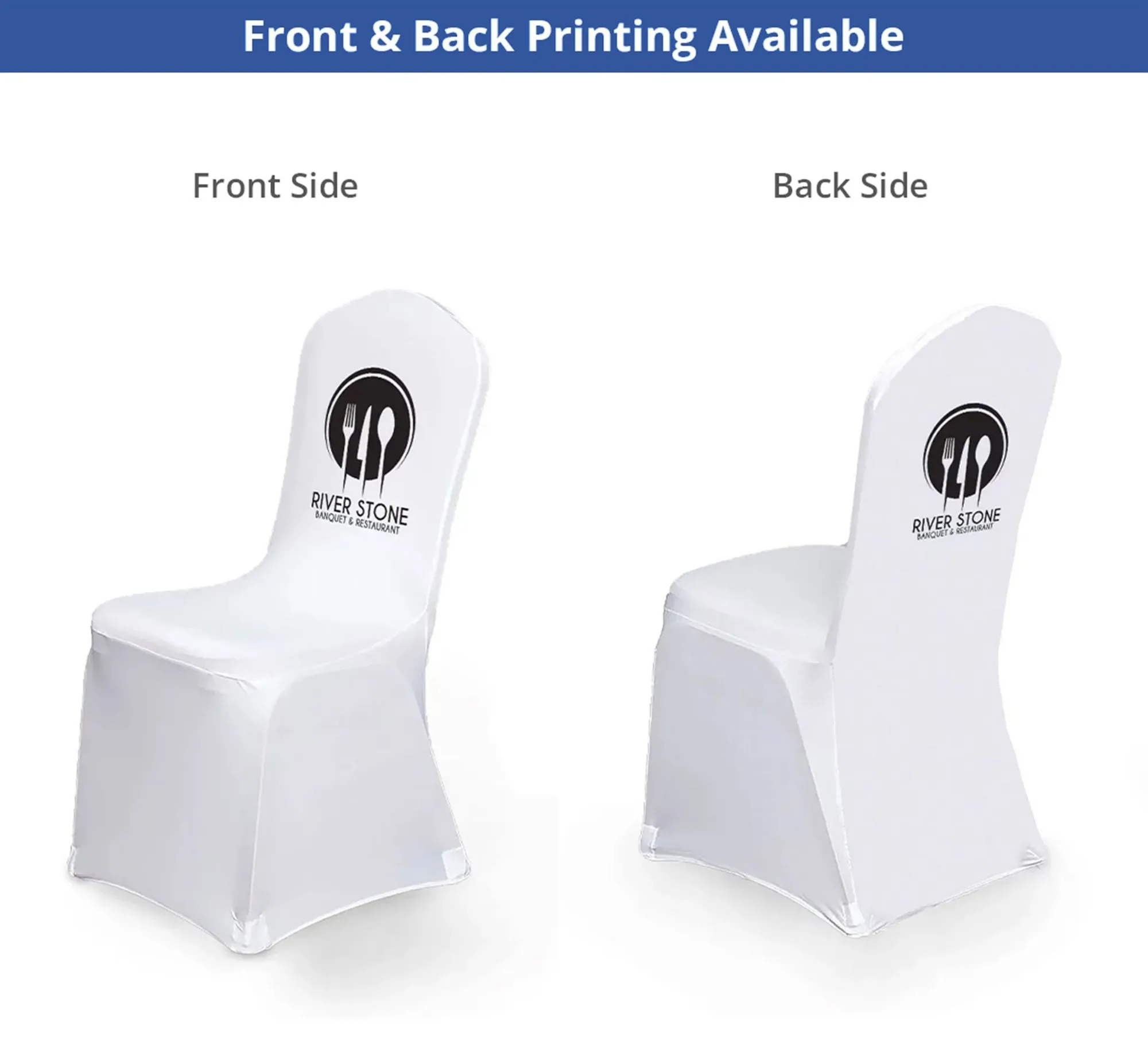 Stretched Banquet Chair Covers (14.2" x 32.3") 3