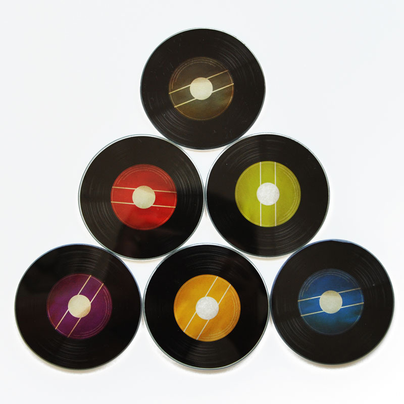 Creative Vinyl Record Heat Resistant Cup Coaster 3