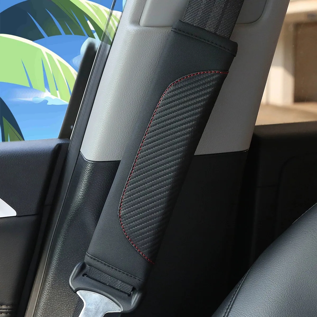 Seat Belt Shoulder Guard Covers 6