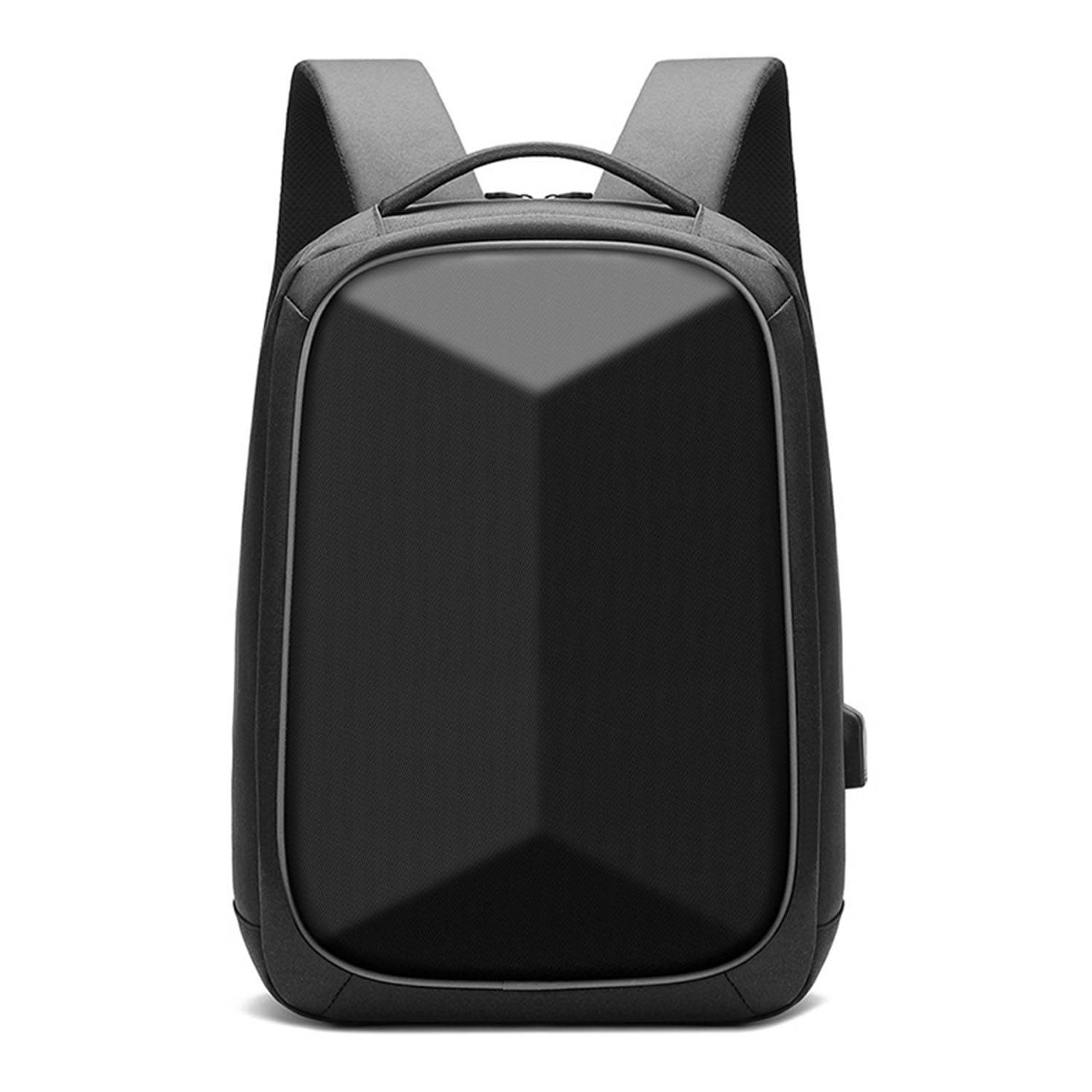 Oxford hard-shell laptop backpack with usb charging port 5