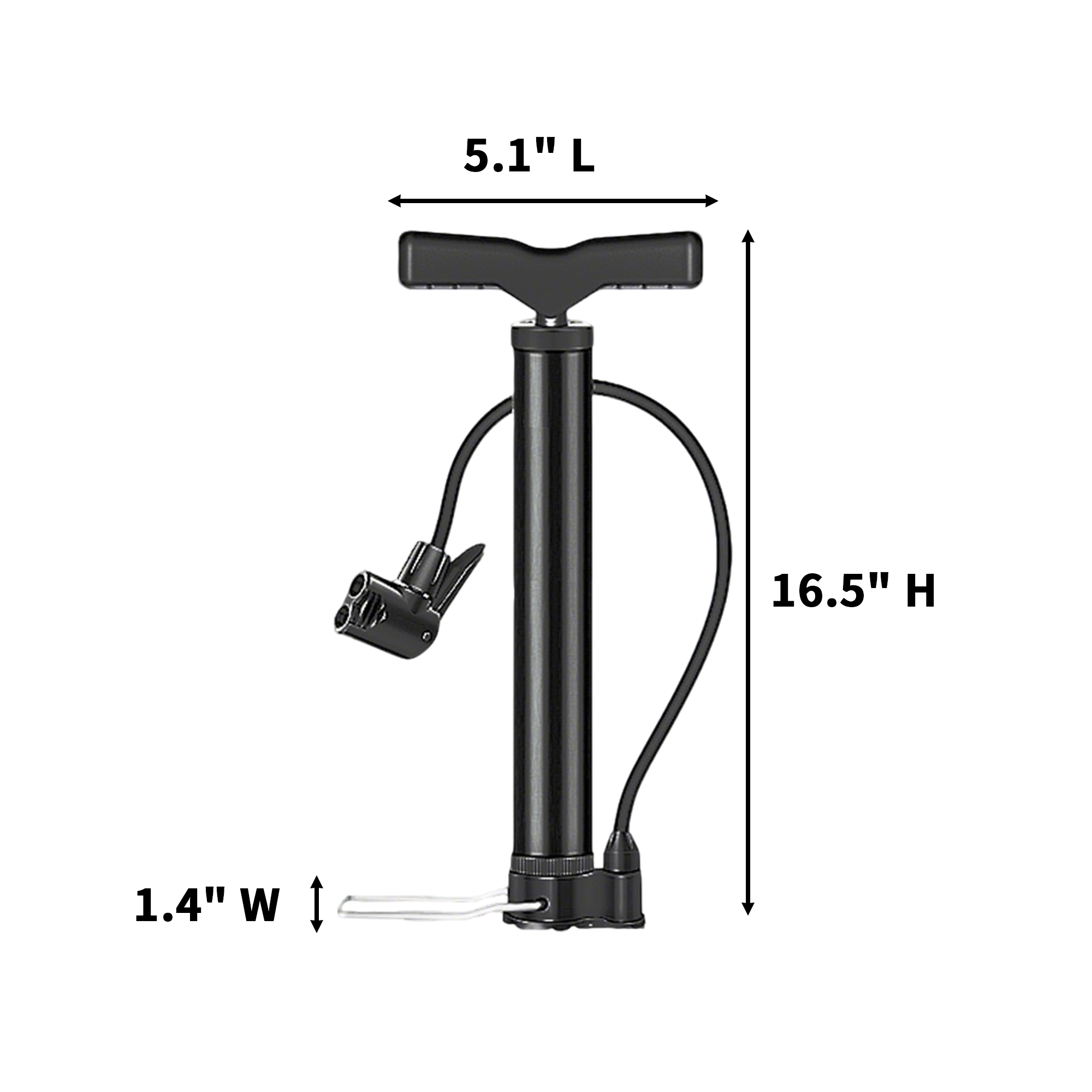High Pressure Portable Ball Bicycle Inflator 3