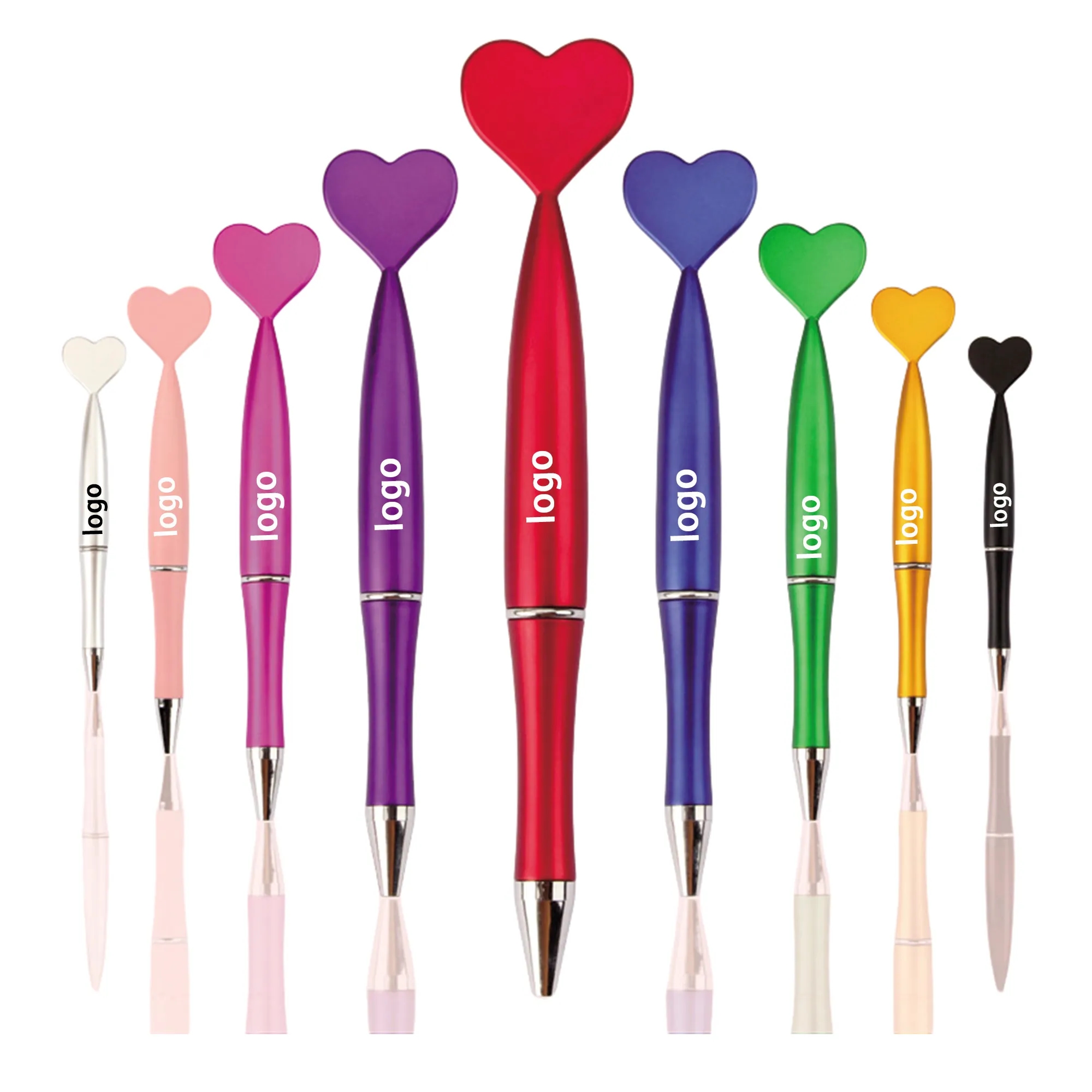 Creative Twisting Heart-shaped pen 1
