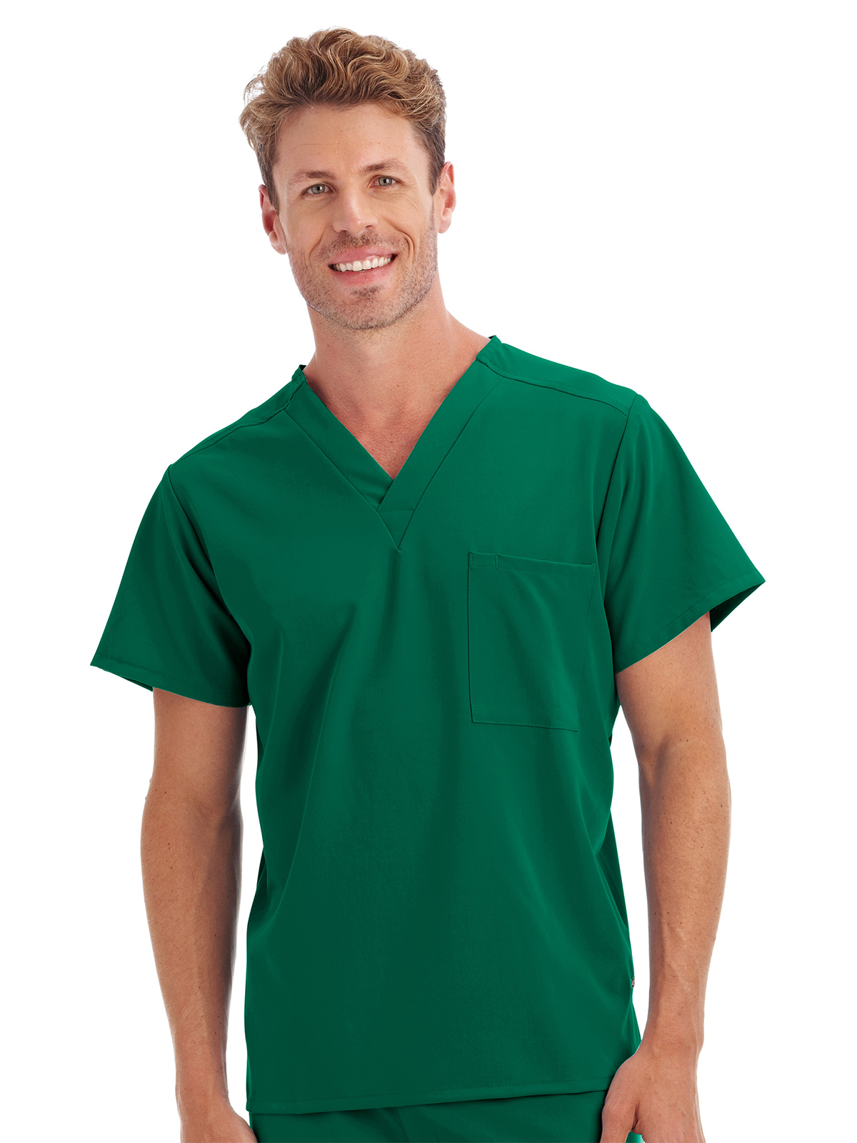 Jockey - Unisex 1-Pocket V-Neck Top 14
