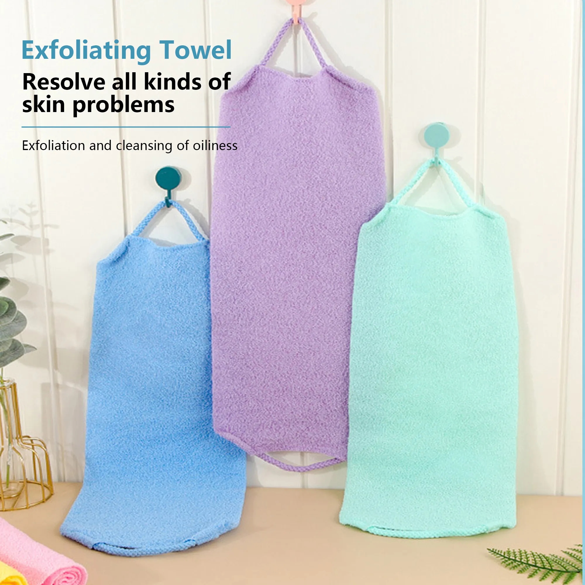 Extra Length Scrub Towel 2
