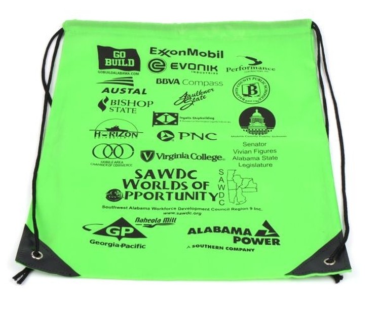 Large Oriole Drawstring Backpack 2