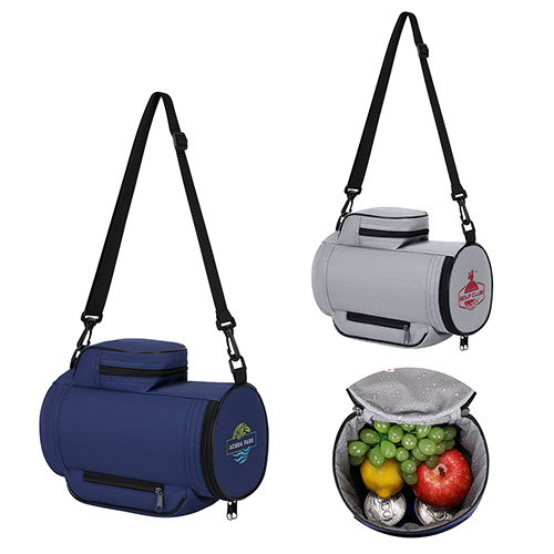 Malibu 8-Can Polyester Crossbody Cooler Bag 14
