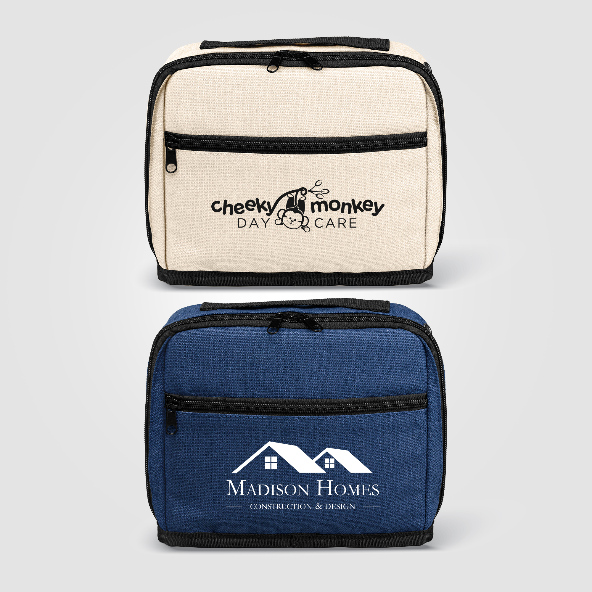 Odyssey 16 oz. Recycled Cotton Tech Organizer Zippered Pouch – 1.7L 2