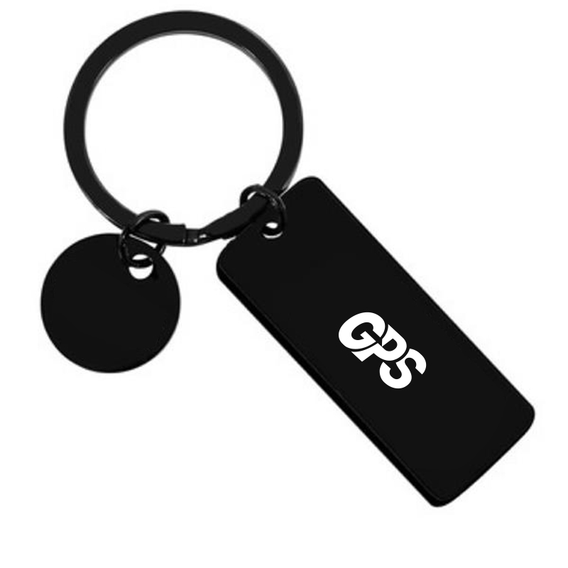 Stainless Steel Dog Tag Keychain 5