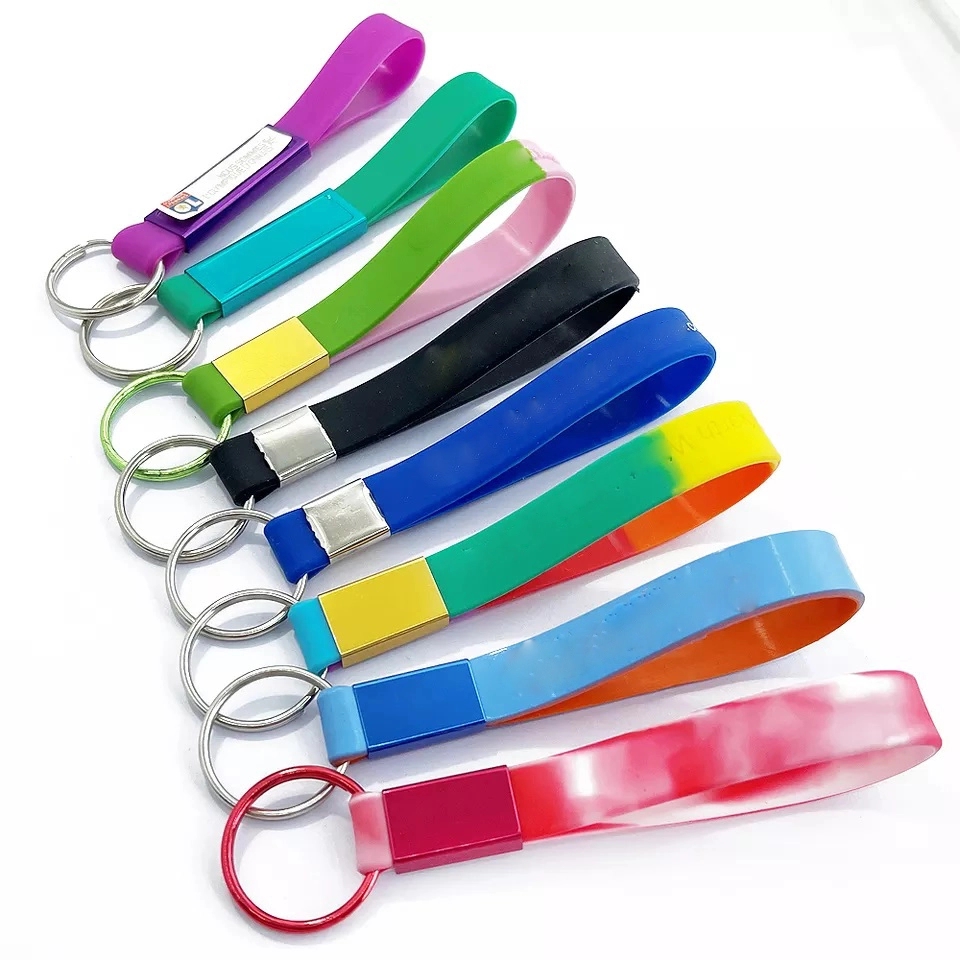 Silicone Strap Key Chain 2