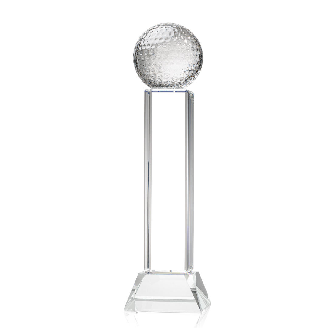 Golf Ball Award on Stowe Base - Clear 7