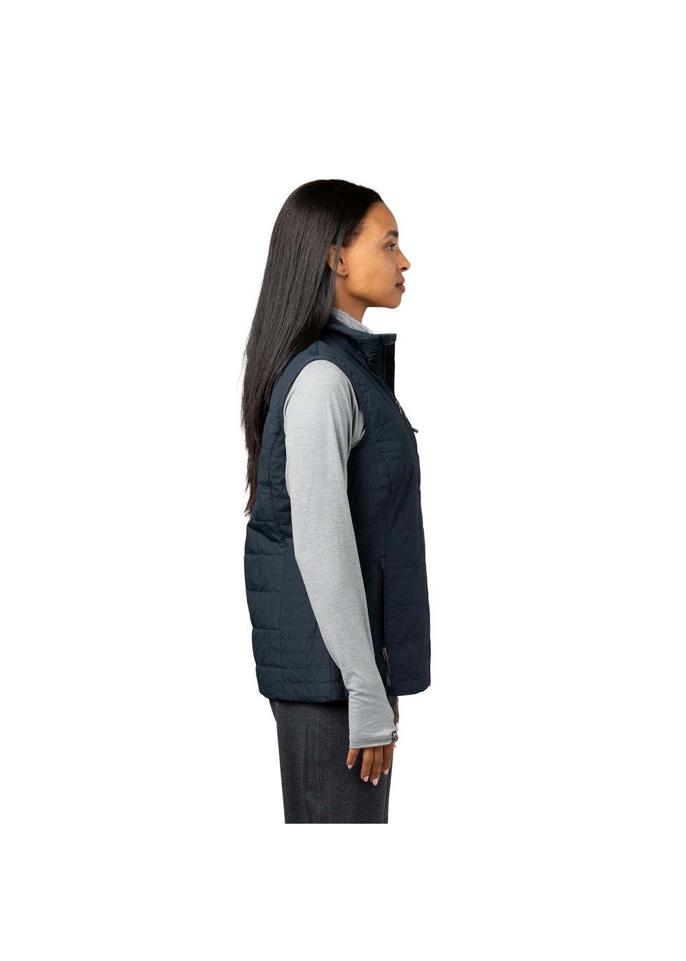 Storm Creek Women's Traveler 60 GSM Insulated Packable Quilted Vest 10