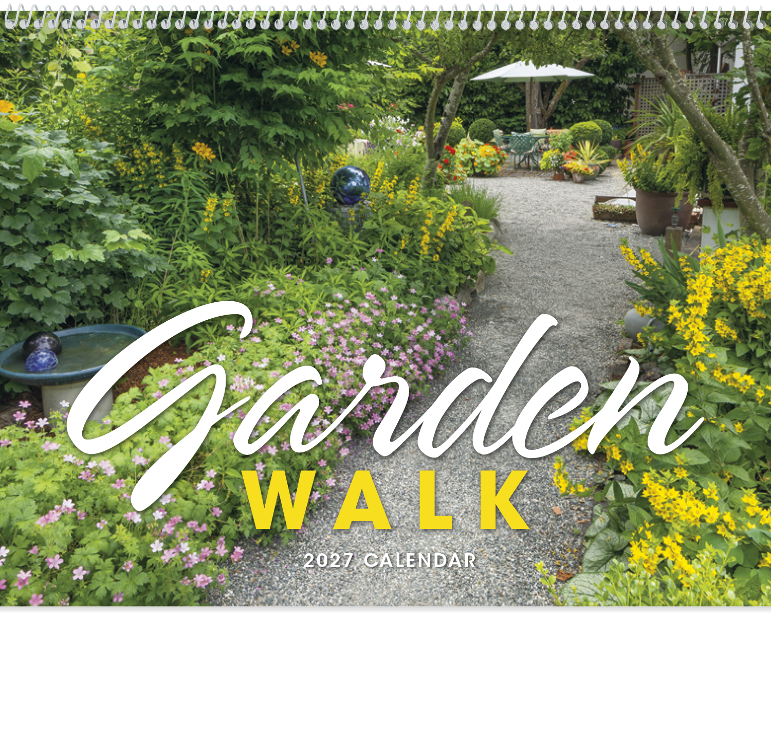 Good Value™ Garden Walk - Spiral Calendar 69