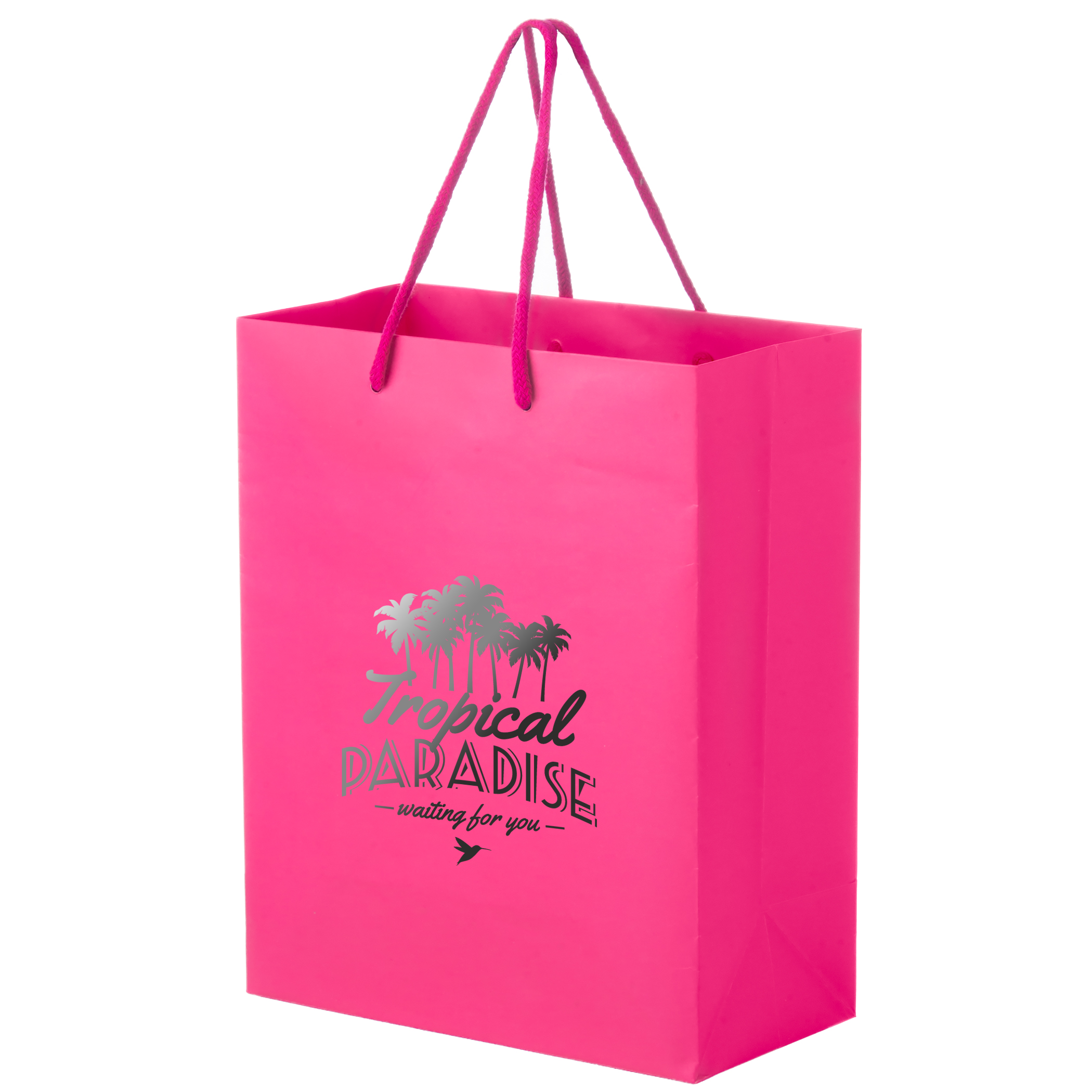 Matte Laminated Euro Tote Bags - Foil Stamped 4