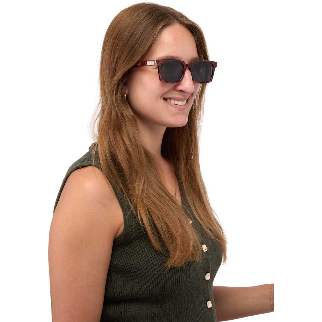 Ashley Recycled Square Sunglasses 62