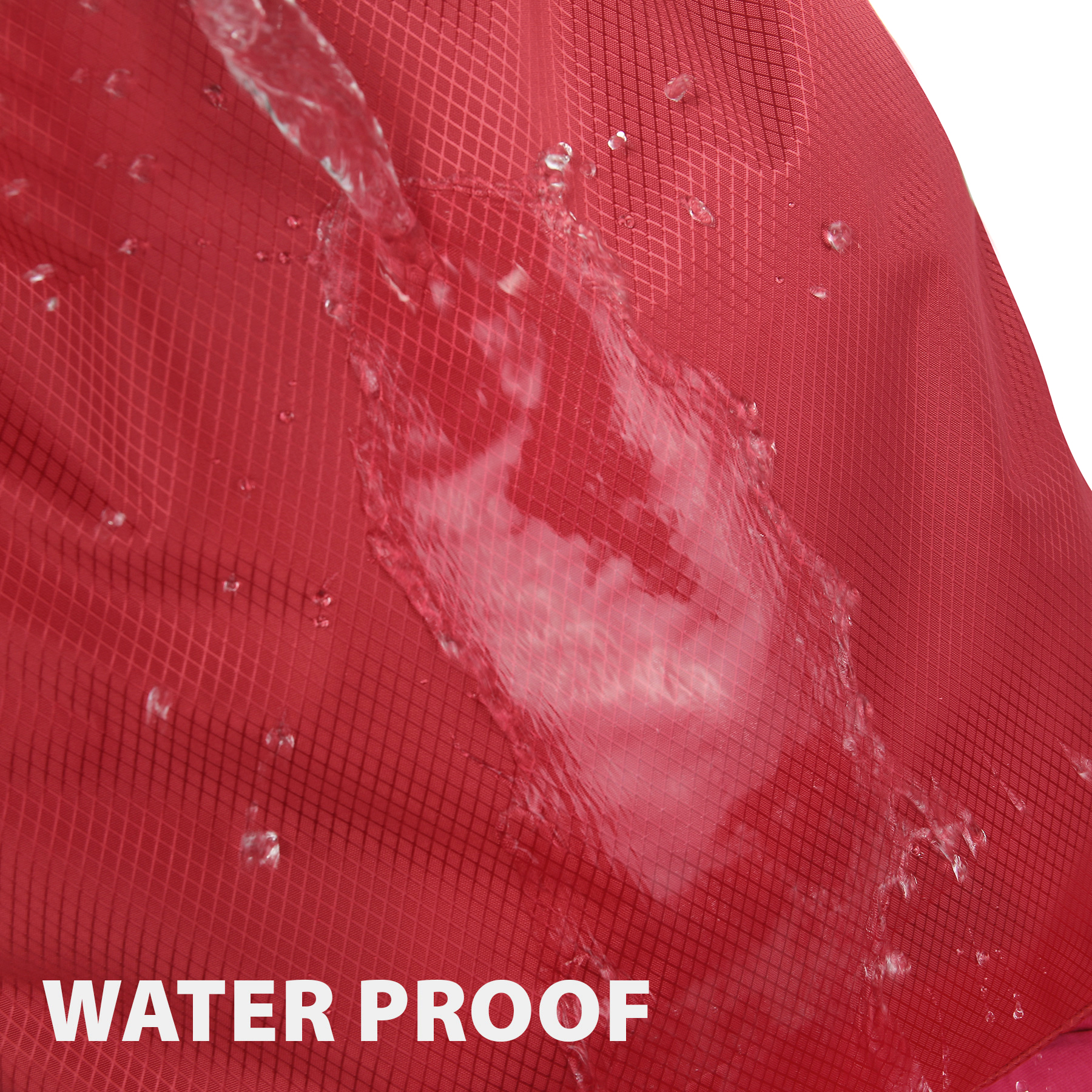 Waterproof Drawstring Backpack With Mesh Pockets 16