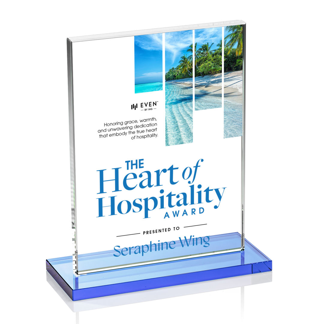 Emperor VividPrint™ Award - Sky Blue (Horiz) 5