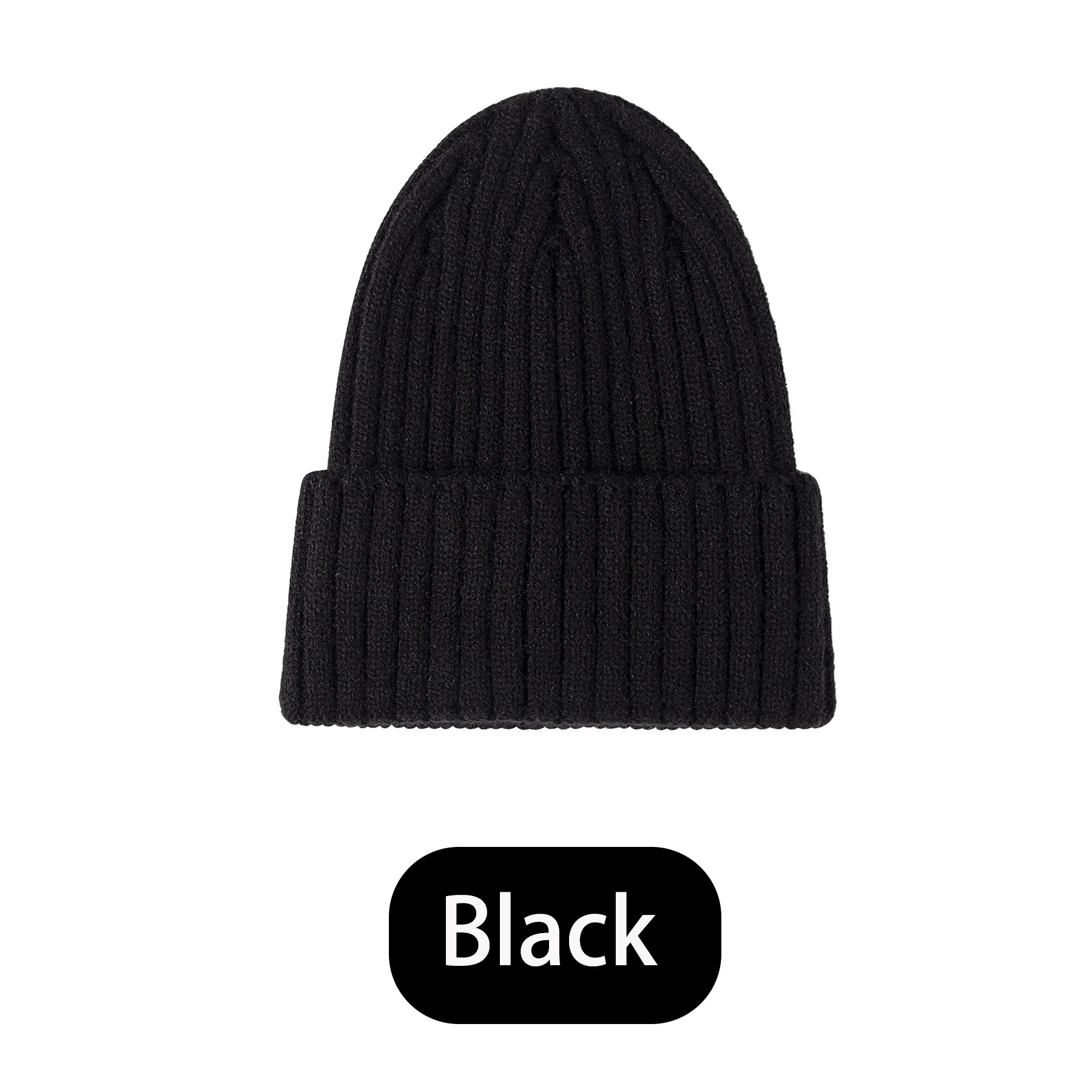 Thick Knit Fashion Skull Cap 1