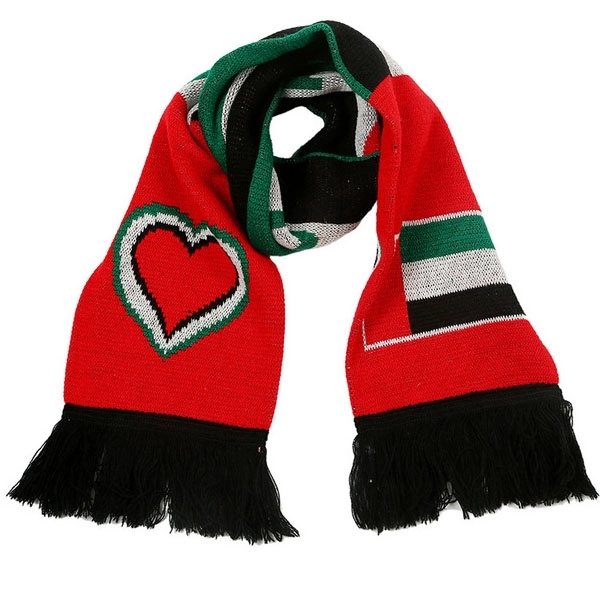 Promotional Knitted Sports Fan Scarf 3