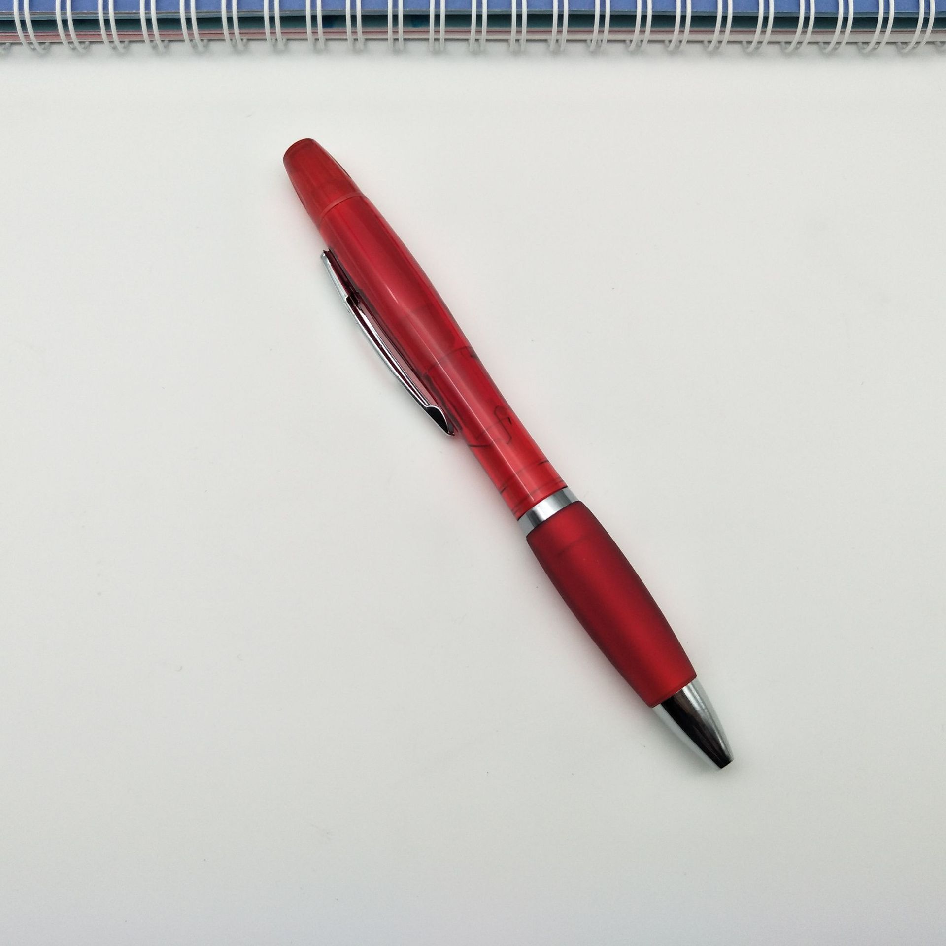 Highlighter with Ballpoint Pen Combo 6