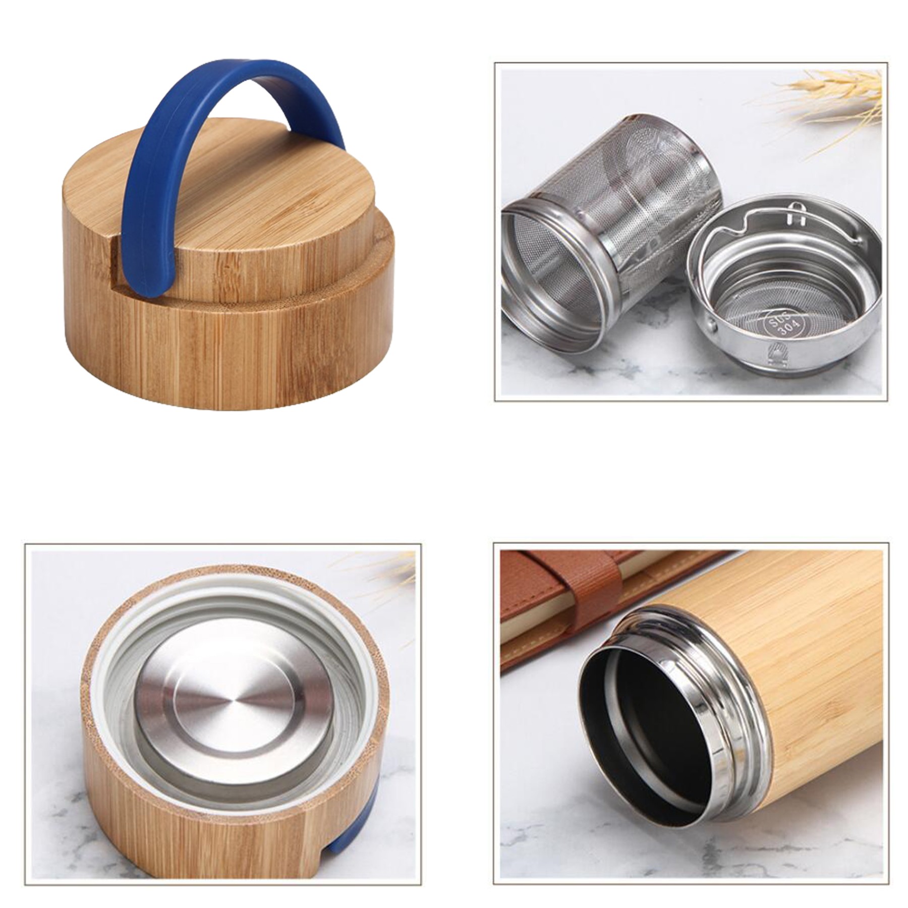 19 Oz Bamboo Tea Cup 7