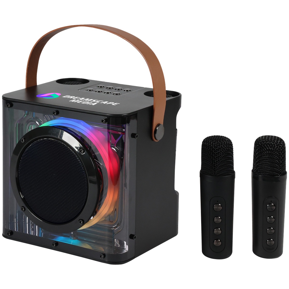 15W Karaoke Wireless Speaker with 2 Mics