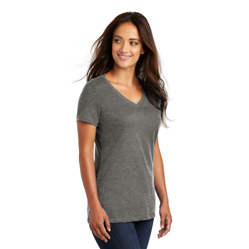District - Women's Perfect Weight V-Neck Tee. 73