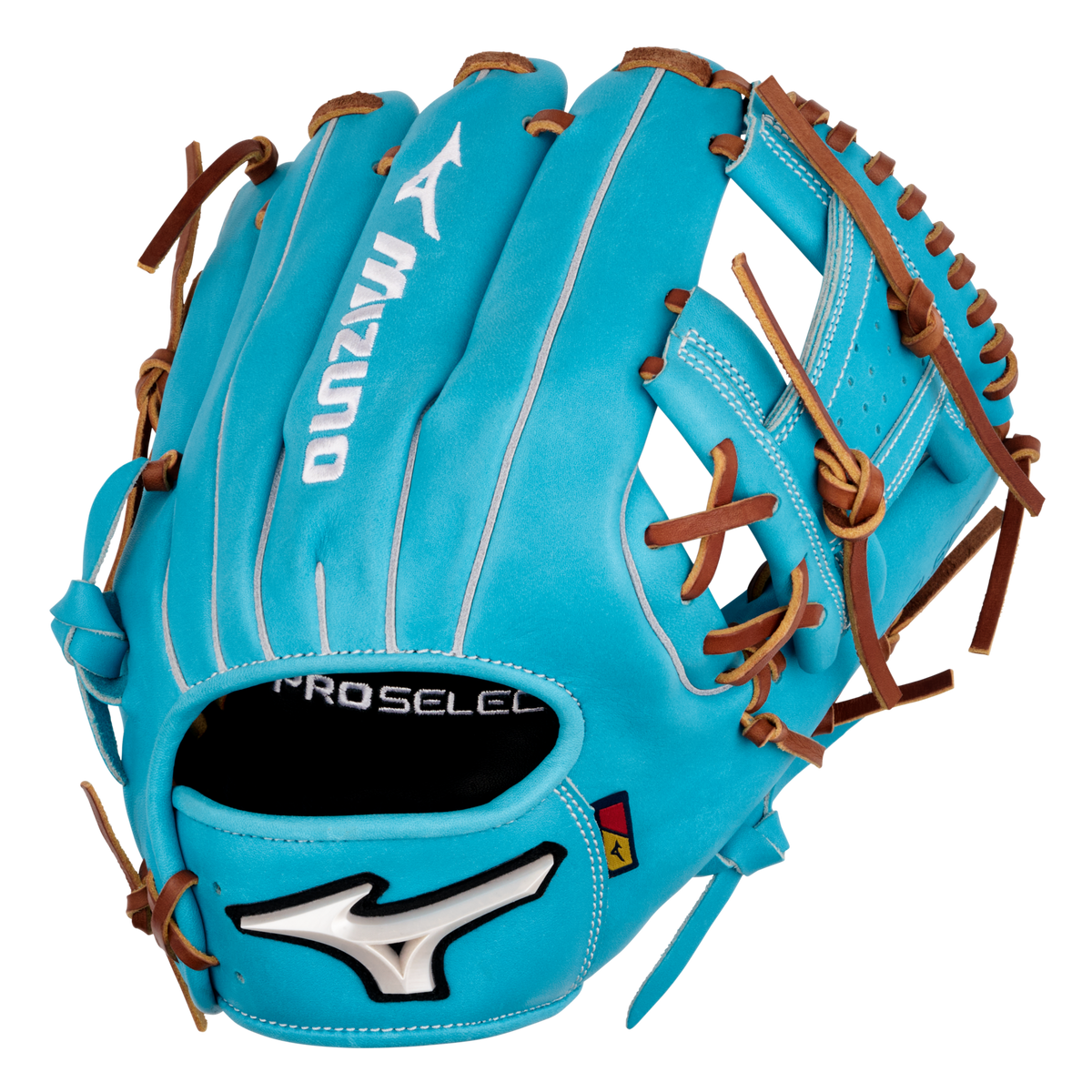 GPS-42R Pro Select, Premium Infielder Baseball Glove, 11.5", Regular Pocket, Deep 3 N Web, Sky Blue 1