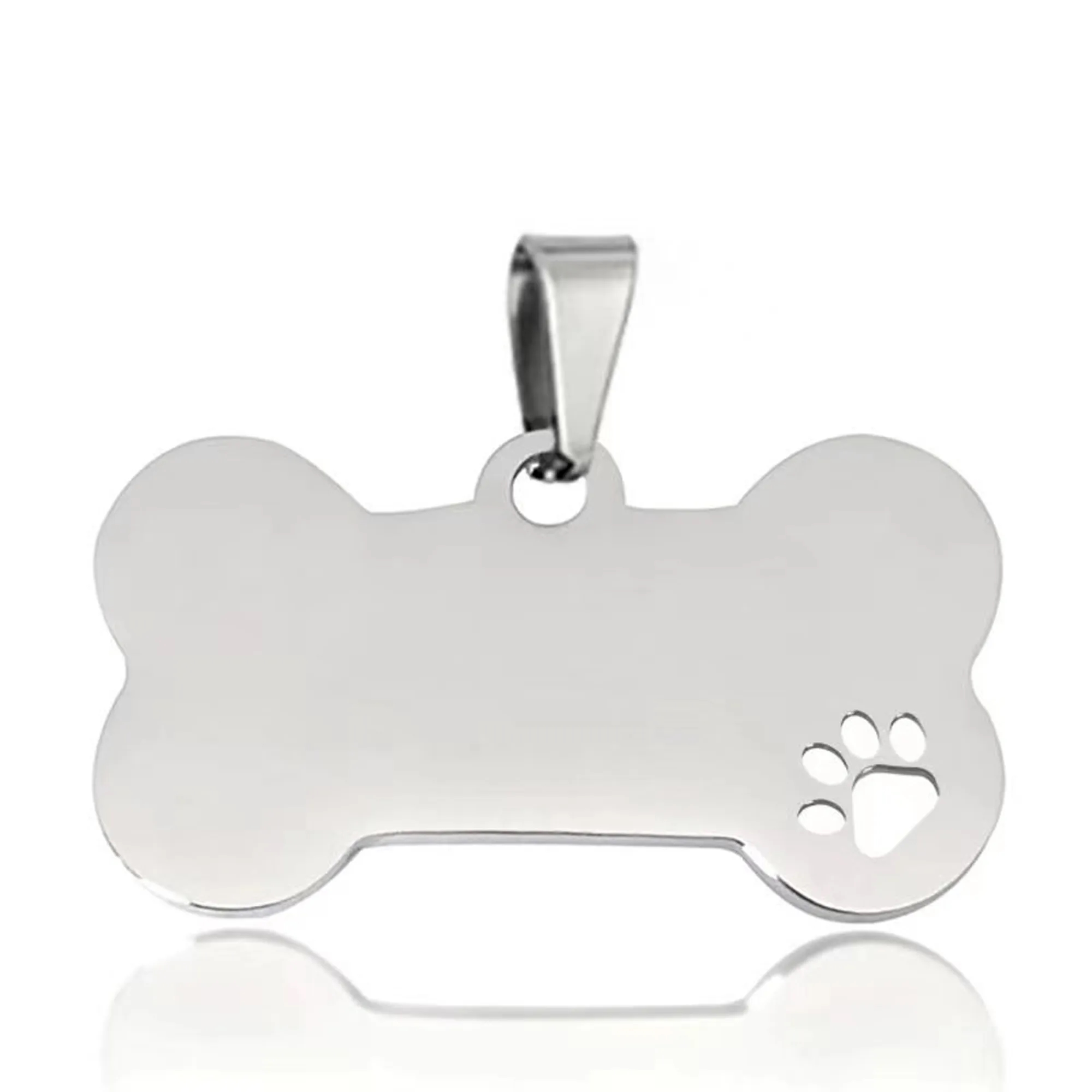 Bone Shape Pet ID Name Tag 6