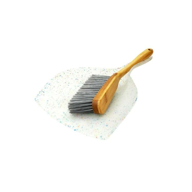 Bonita Home Bamboo Dustpan Brush Sets 2