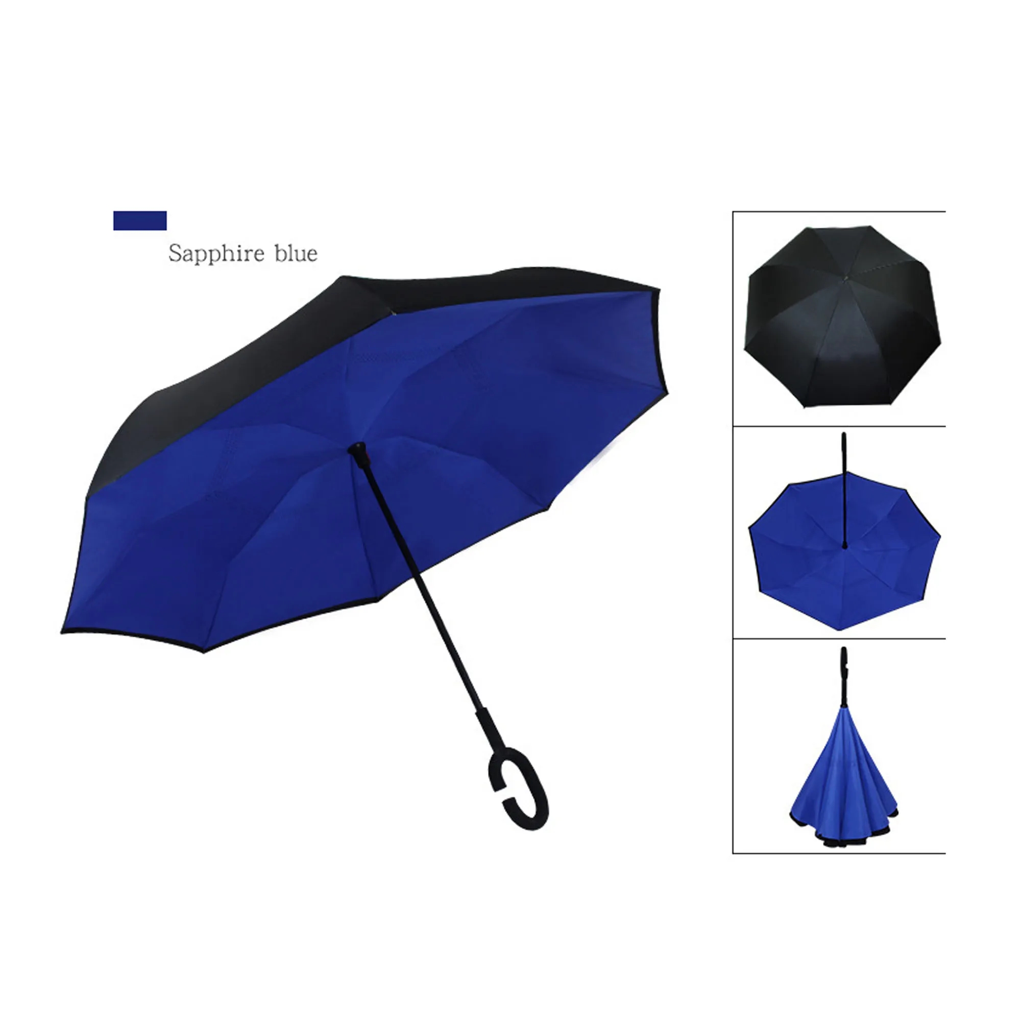 C Handle Reverse Umbrella 13
