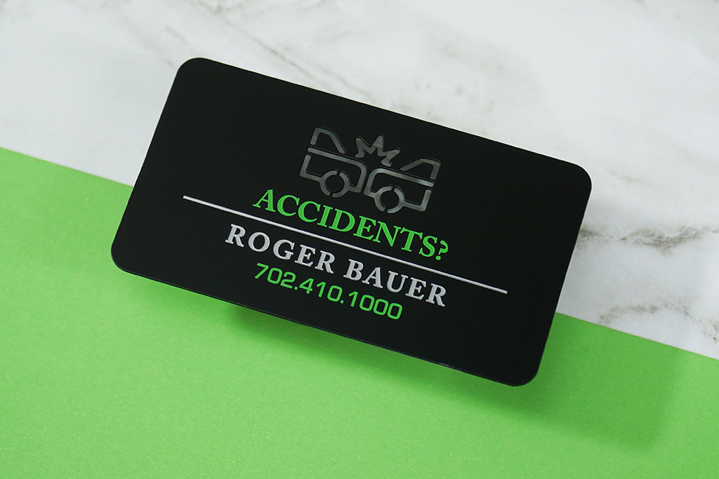 Black Metal Business Cards 18
